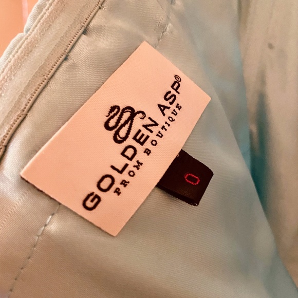 Baby Blue Prom Dress - Picture 6 of 8